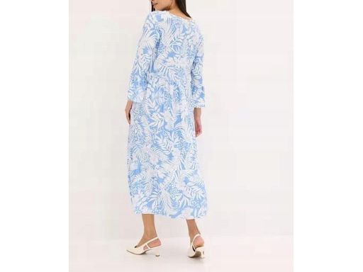 B.P.C letnia sukienka we wzory midi r.40