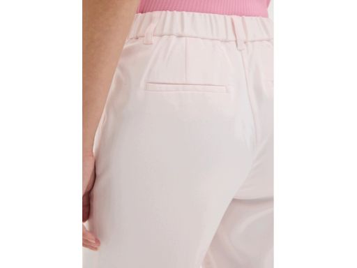 B.P.C. spodnie eleganckie jasny róż w kant r.38