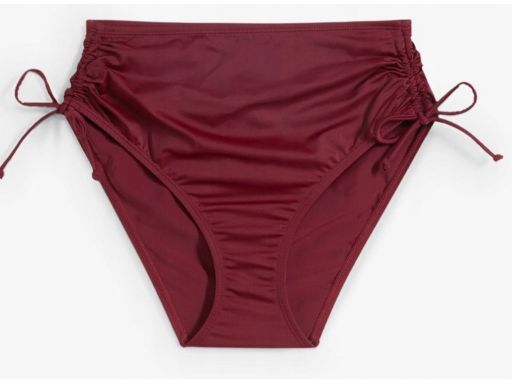 B.P.C. bikini bordowe z figami z wysokim stanem 44.