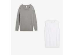 B.P.C komplet 2-części top+sweter ciążowy 36/38.