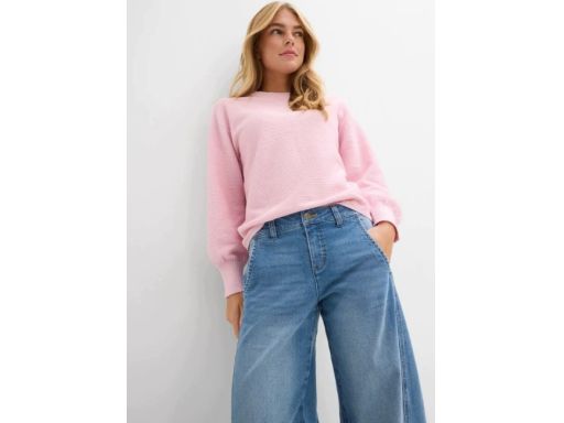 B.P.C spodnie barrel jeansowe damskie z przeszyciami r.44