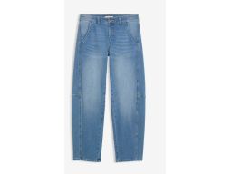 B.P.C spodnie barrel jeansowe damskie z przeszyciami r.44