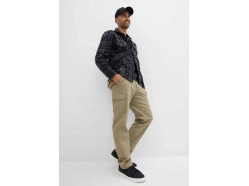 B.P.C męska bluza polarowa rozpinana w kratę 3XL.