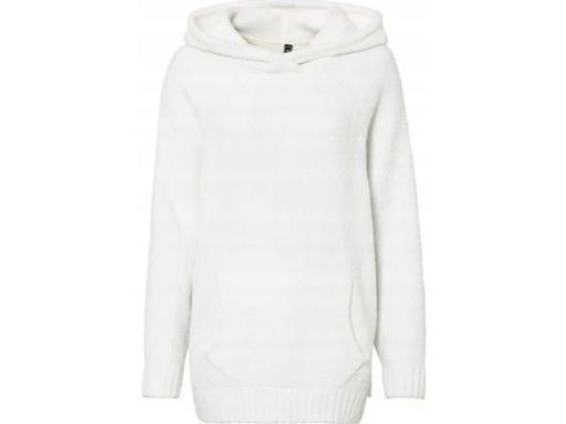 B.P.C bluza dzianinowa śmietankowa z kapturem 40/42.