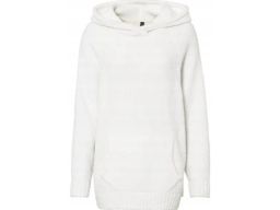 B.P.C bluza dzianinowa śmietankowa z kapturem 40/42.