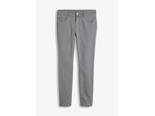 B.P.C jeansy skinny damskie szare 42.