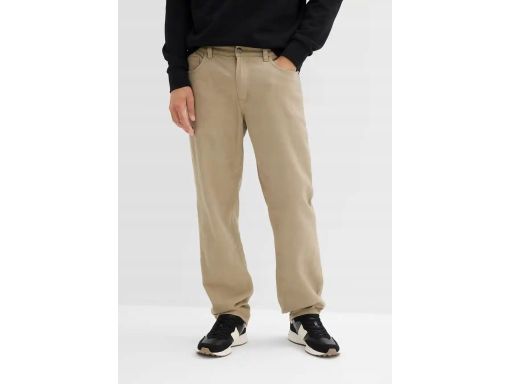 B.P.C męskie jeansy proste jasne khaki r.62