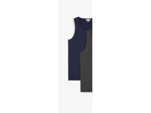 B.P.C 2-pak top męski antracytowy i granatowy 3XL.