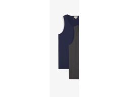 B.P.C 2-pak top męski antracytowy i granatowy 3XL.