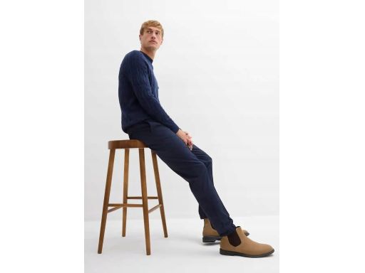 B.P.C męskie spodnie eleganckie relaxed-fit r.62
