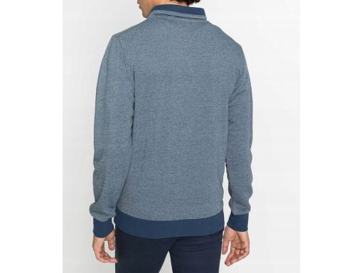 B.P.C Bluza męska z szalowym kołnierzem ^44/46 S