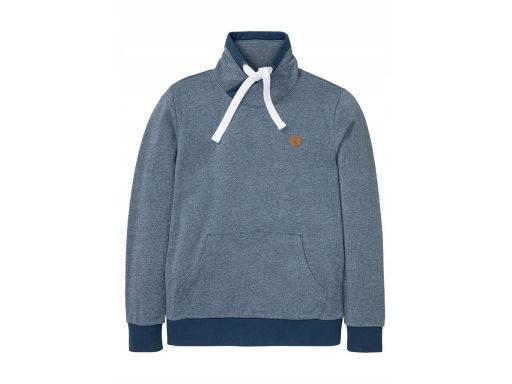 B.P.C Bluza męska z szalowym kołnierzem ^44/46 S