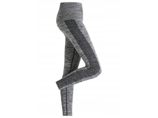 B.P.C legginsy modelujące silny stopień modelowania szary melanż 48/50