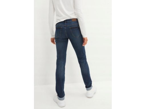 B.P.C damskie jeansy ciemne ze strechem 42.