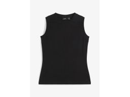 B.P.C top czarny bawełniany 40/42.