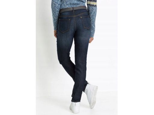 B.P.C ciemne jeansy damskie ze stretchem Mom 40.