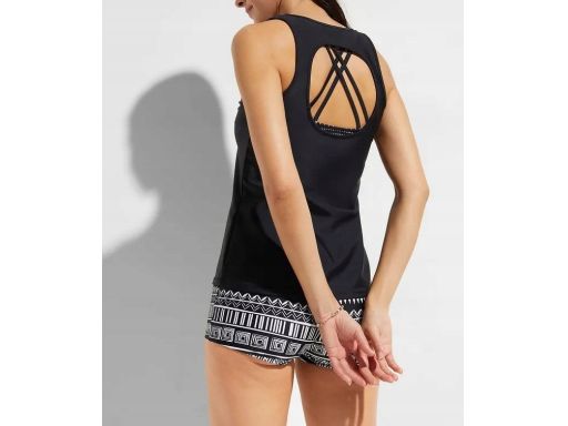 B.P.C tankini 3-elementowe top biustonosz i bokserki kąpielowe ^40