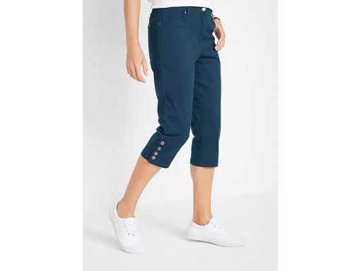 B.P.C Spodnie capri granatowe ^42