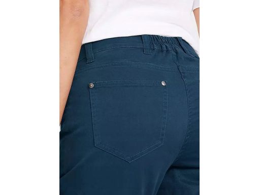 B.P.C Spodnie capri granatowe ^42