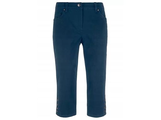 B.P.C Spodnie capri granatowe ^42