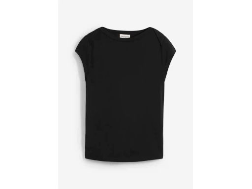 B.P.C t-shirt damski prążkowany czarny r.44/46