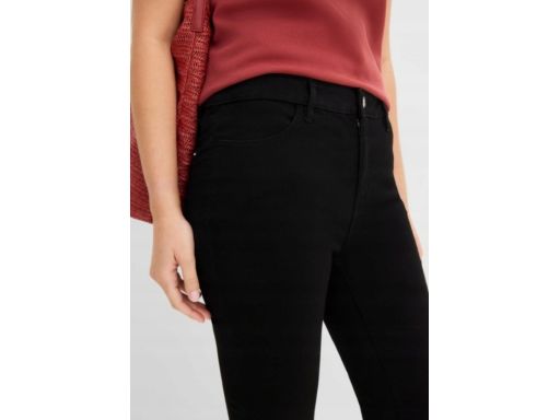 B.P.C spodnie czarne skinny ze stretchem damskie 42.