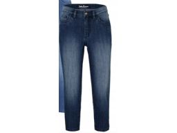 B.P.C jeansowe ciemne spodnie capri damskie 42.