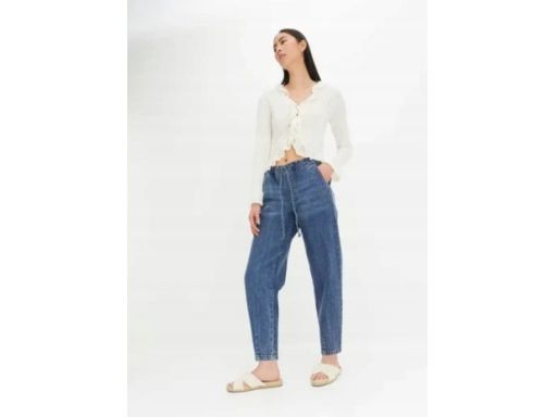 B.P.C spodnie barrel jeansowe damskie 40.