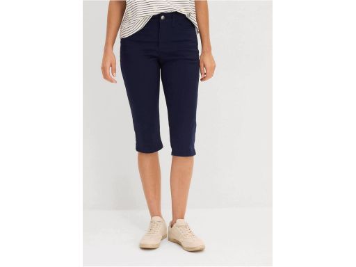 B.P.C spodnie 3/4 damskie granatowe r.50