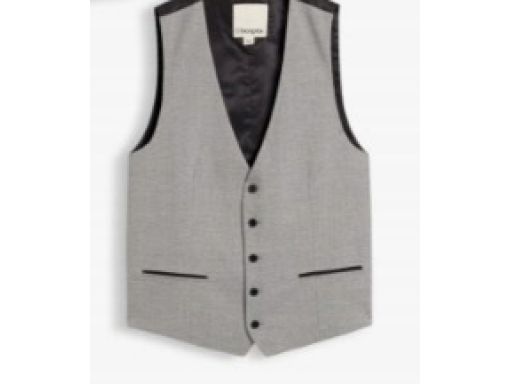 B.P.C komplet spodnie i kamizelka eleganckie 48.