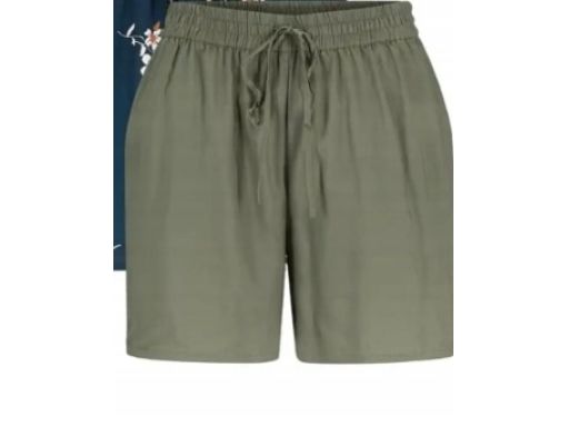 B.P.C szorty oliwkowe khaki wiskozowe 46.