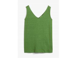 B.P.C top lniany w serek zielony 44/46.