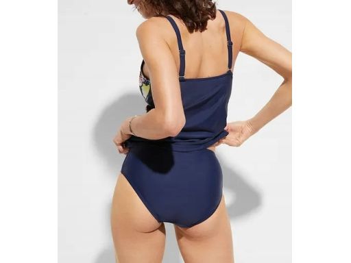 B.P.C tankini granatowe we wzory r.46