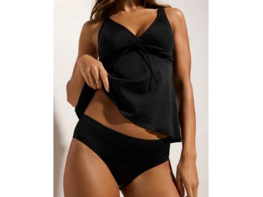 B.P.C tankini czarne z figami 46.