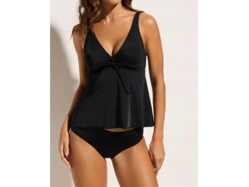 B.P.C tankini czarne z figami 46.