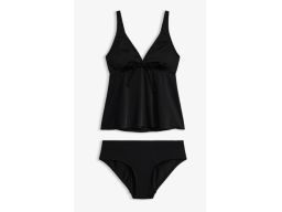 B.P.C tankini czarne z figami 46.