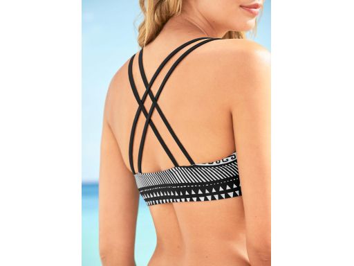 B.P.C bikini z szortami czarno-białe we wzorki 54.