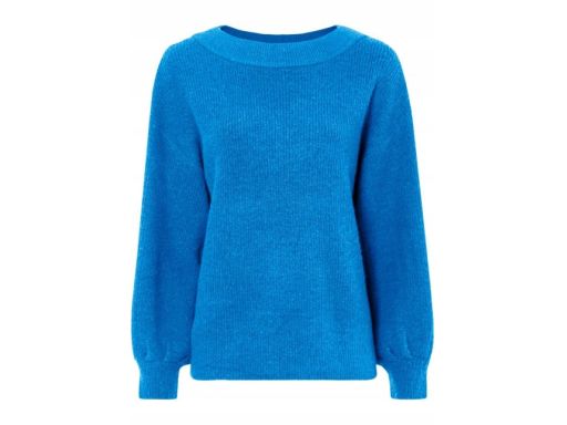B,P.C sweter niebieski bufiaste rękawy r.36/38