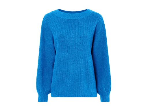 B,P.C sweter niebieski bufiaste rękawy r.36/38