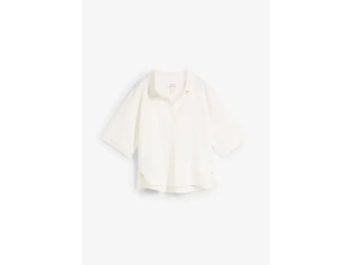 B.P.C bluzka polo śmietankowa 36/38.