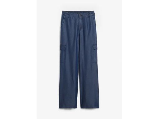 B.P.C spodnie jeansowe lyocell szeroka nogawka r.48