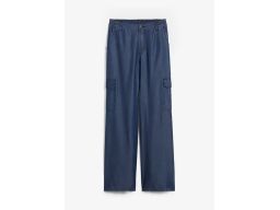 B.P.C spodnie jeansowe lyocell szeroka nogawka r.48