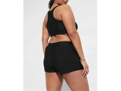 B.P.C bikini bustier z szortami turkusowe r.42