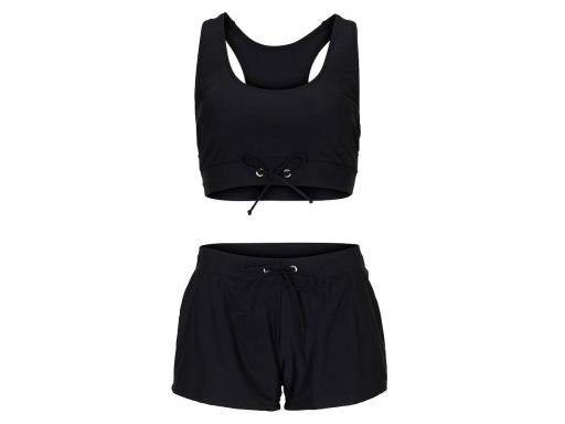 B.P.C bikini bustier z szortami turkusowe r.42