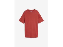 B.P.C t-shirt z lnem ceglany 36/38.
