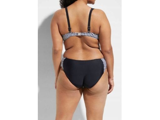 BONPRIXbikini na fiszbinach usztywniane czarno-białe ^46 (90E)