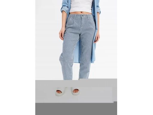 B.P.C jeansy damskie w paseczki r.42