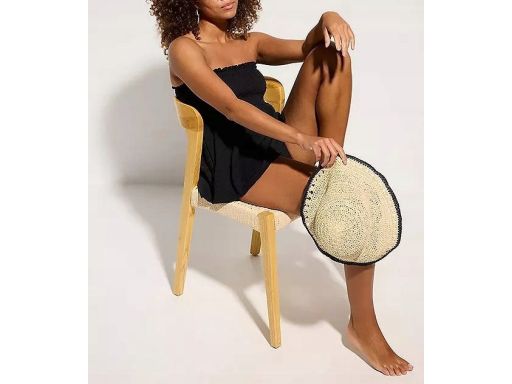 B.P.C tankini czarne z ażurowym haftem r.44