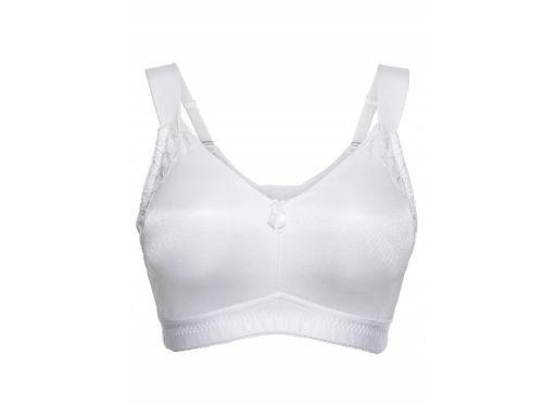 B.P.C biustonosz biały odciążający bez fiszbin t-shirtowy ^85D