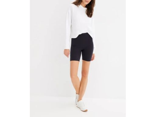 B.P.C legginsy modelujące czarne termiczne krótkie r.38